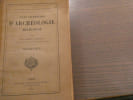 Cours &eacute;l&eacute;mentaire d'arch&eacute;ologie religieuse.. MALLET