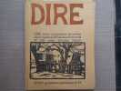 DIRE. Revue Européenne de Poésie. N° 22 - 1977, quinzième printemps.. VODAINE Jean