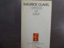 Critique de KANT.. CLAVEL Maurice