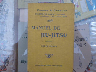 Manuel de JIU-JITSU. Coups usuels à l'usage des sociétés de gymnastique, de l'armée et du public en général.