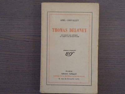 Thomas DELONEY. Le roman des métiers au temps de Shakespeare.