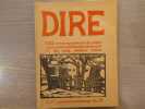 DIRE. Revue Européenne de Poésie. N° 22-1977, quinzième printemps.. VODAINE Jean
