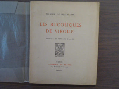 LES BUCOLIQUES de VIRGILE.