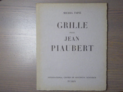Grille pour Jean PIAUBERT.