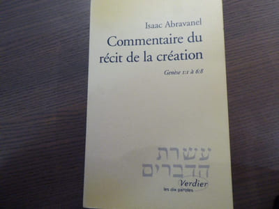 Commentaire du récit de la création.
