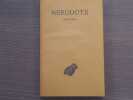 HERODOTE - Histoires. V.. HERODOTE