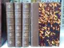 HISTOIRE DE LA LITTÉRATURE FRANÇAISE. Tomes 1-4.. NISARD Charles