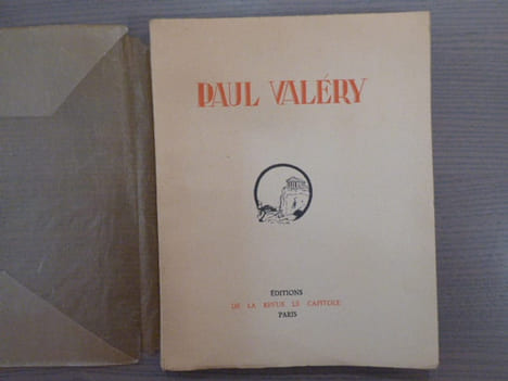 PAUL VALERY. Etudes - Portraits - Documents - Biographies.. VALERY Paul