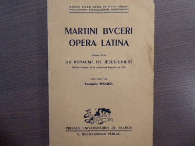 MARTINI BACERI OPERA LATINA. Volume XV bis du Royaume de Jésus-Christ.