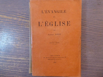 L'Evangile et l'Eglise.