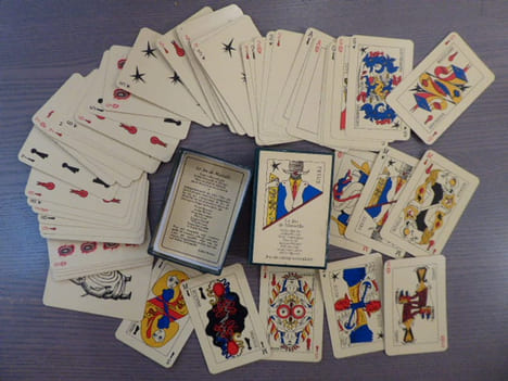 LE JEU DE MARSEILLE. - Jeu De Cartes Surréaliste. TAROT des SURREALISTES.. BRETON André - BRAUNER V. - ERNST Max - CHAR R. - DUCHAMP Marcel
