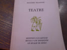 TEATRE. Benounin e li capitani ercule e lou roussignou lis escali&eacute; de Buous.. DELAVOUET Mas-Felipe