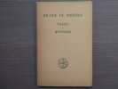 Traité des Mystères. Texte établi et traduit, avec introduction et notes par Jean-Paul BRISSON.. HILAIRE DE POITIERS