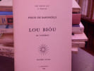 LOU BIOU. Le Taureau.. BARONCELLI Folco ( De )