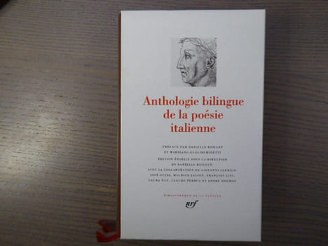 ANTHOLOGIE BILINGUE DE LA POESIE ITALIENNE.. ANTHOLOGIE BILINGUE DE LA POESIE ITALIENNE