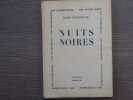 NUITS NOIRES. ( The Moon is down ).. STEINBECK John