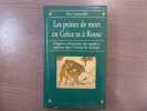 Les peines de mort en Grèce et à Rome. Origines et fonctions des supplices capitaux dans l'Antiquité classique.. CANTARELLA Eva