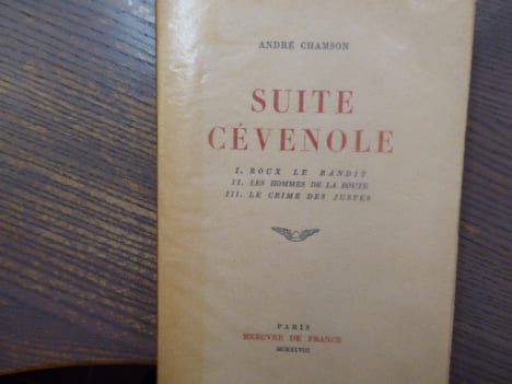 Suite Cévenole. I - Roux le Bandit. II - Les Hommes de la Route. III - Le Crime des Justes.. CHAMSON André