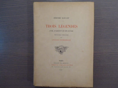 TROIS LEGENDES d'or, d'argent et de cuivre. Sainte Marie l'égyptienne. - Le beau visage de la mort. - L'âme du samovar. Illustrées de trente-trois compositions par Georges ROCHEGROSSE.