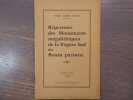 Répertoire des Monuments mégalithiques de la Région Sud du Bassin parisien.. NOUEL André