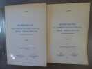 Recherches sur la composition des Tympans ( 11e-13e Siècles ): Les Traditions Géométriques. 2 Volumes.. Sené Alain