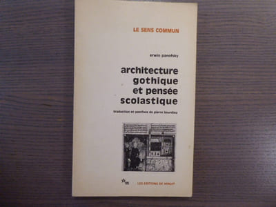 Architecture gothique et pensée scolastique.