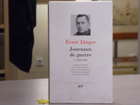 Journaux de guerre. Tome I. 1914-1918.. JÜNGER Ernst