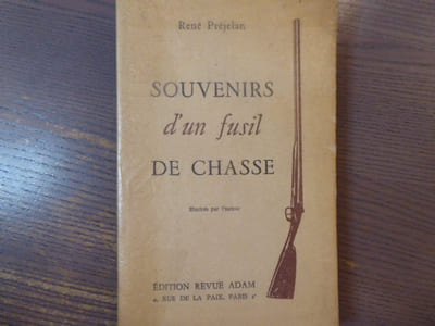 Souvenirs d'un fusil de chasse.