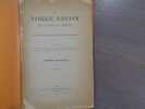 La Noble Leçon des Vaudois du Piémont - Texte critique, introduction et glossaire.. STEFANO Antonino ( De )
