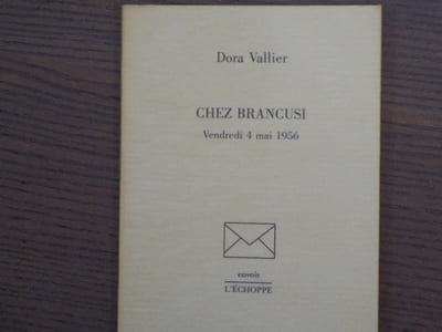 Chez BRANCUSI. Vendredi 4 Mai 1956.