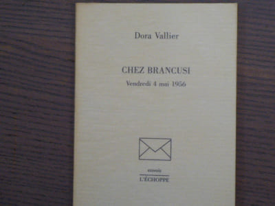 Chez BRANCUSI. Vendredi 4 Mai 1956.
