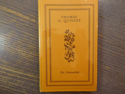 De l'Assassinat considéré comme un des Beaux-Arts.