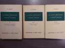 La Gaule Chrétienne à l'Epoque Romaine. 3 volumes.. GRIFFE E.