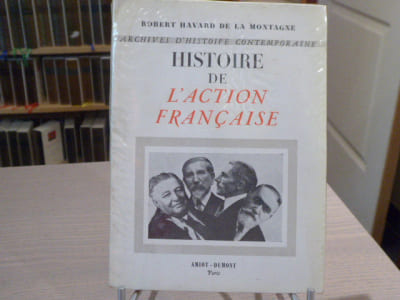 Histoire de l'Action Française.