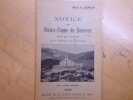 Notice sur Notre-Dame de BEAUVER suivie des Cantiques qui se chantent à son Pèlerinage.. DUPUY A.