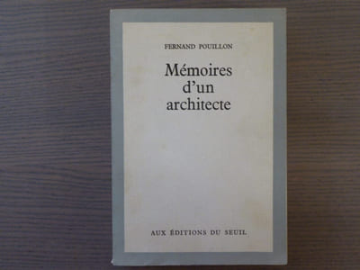 Mémoires d'un architecte.