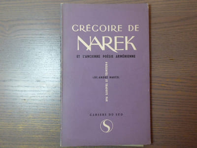Grégoire de NAREK et l'Ancienne Poésie Arménienne.