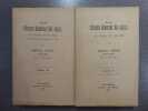 Les Officiers Généraux Bas-Alpins de Terre et de Mer depuis l'année 1700 jusqu'à nos jours. 2 volumes.. SICARD Martial