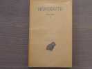 HERODOTE - Histoires. 9 volumes. HERODOTE