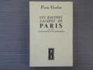 Les racines sacrées de Paris.. GORDON Pierre