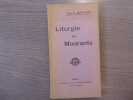 LITURGIE DES MOURANTS.. DUPLESSY E.
