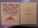 MARSIHO. Bois grav&eacute;s de Louis JOU.. SUARES Andr&eacute; - JOU Louis