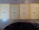 CATALOGUE des Signes Hiéroglyphiques de l'Imprimerie de l'Institut Français du Caire. 4 volumes.. CHASSINAT M. E.