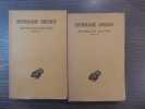 Anthologie Grecque. ANTHOLOGIE PALATINE. 2 volumes.. ANTHOLOGIE GRECQUE