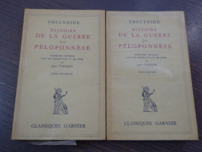 Histoire de la Guerre du PELOPONNESE. Traduction nouvelle avec une introduction et des notes de Jean VOILQUIN. 2 volumes.