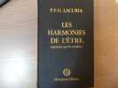 LES HARMONIES DE L'ETRE, exprimées par les nombres.. LACURIA P.F.G.