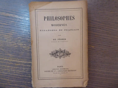 Philosophes modernes étrangers et français.