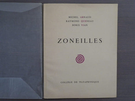 ZONEILLES. Scénario.. ARNAUD Michel - QUENEAU Raymond - VIAN Boris