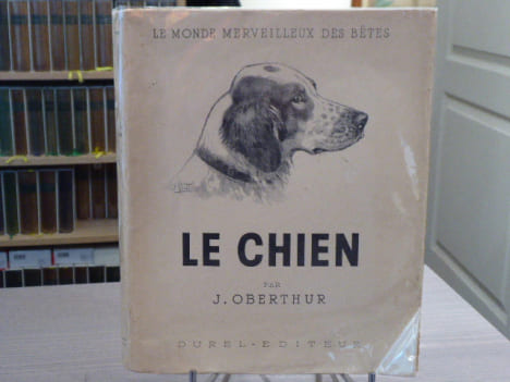 LE CHIEN. Ses origines, son évolution. Tome 2. Le monde merveilleux des bêtes.. OBERTHUR Joseph