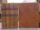 ENCYCLOPEDIE METHODIQUE. DICTIONNAIRE d'Antiquités, de Mythologie, de Diplomatique des Chartres et Chronologie. ( 5 volumes, série complète ).. MONGEZ ...